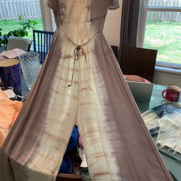 Vintage Havana cotton-candy tie-dye strapless jumper, size S - Picture 10 of 15